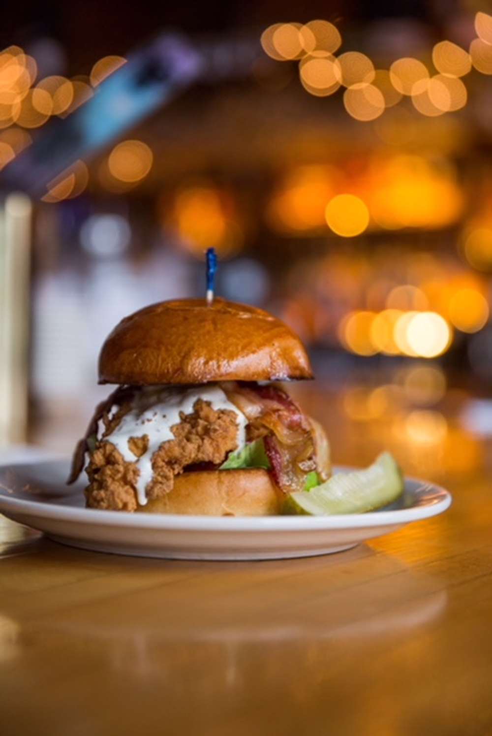 Fried chicken sandwich