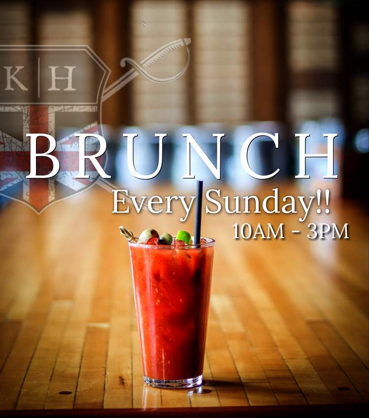 BRUNCH! Every Sunday 10AM-3w